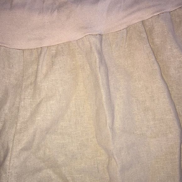 Love Tree Linen Wide Leg Maternity Pants - Picture 7 of 7